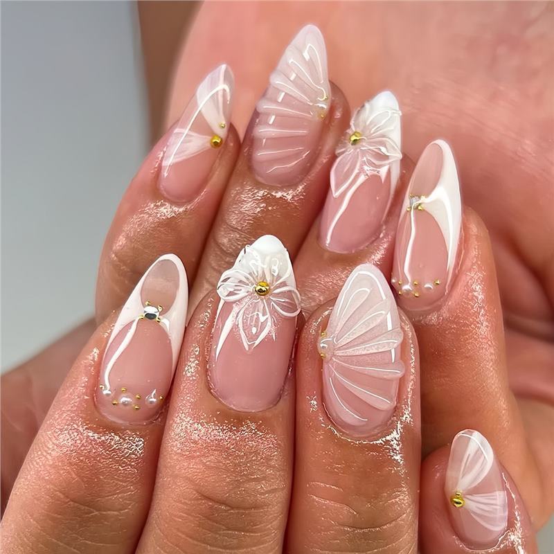 3D Water Ripple Nails
