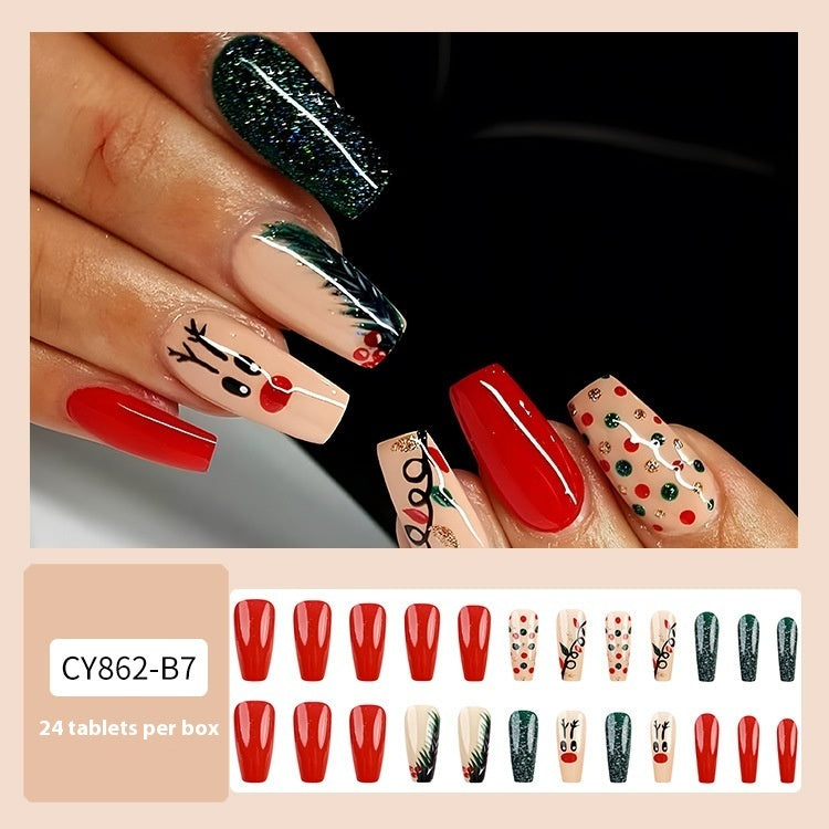 Christmas Press On Nails - Various Styles