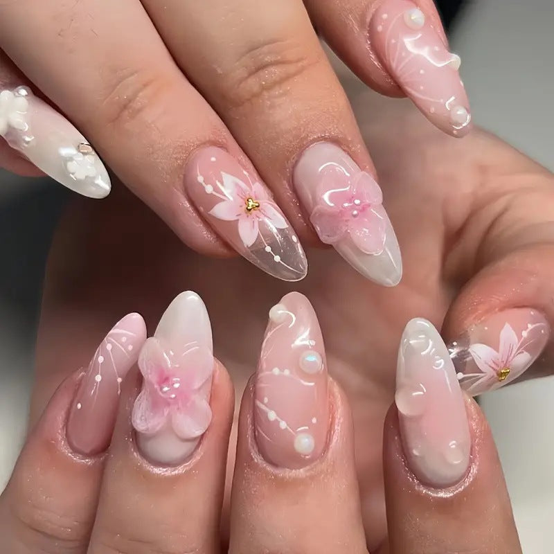 Pure Desire Sweet Flowers Nails