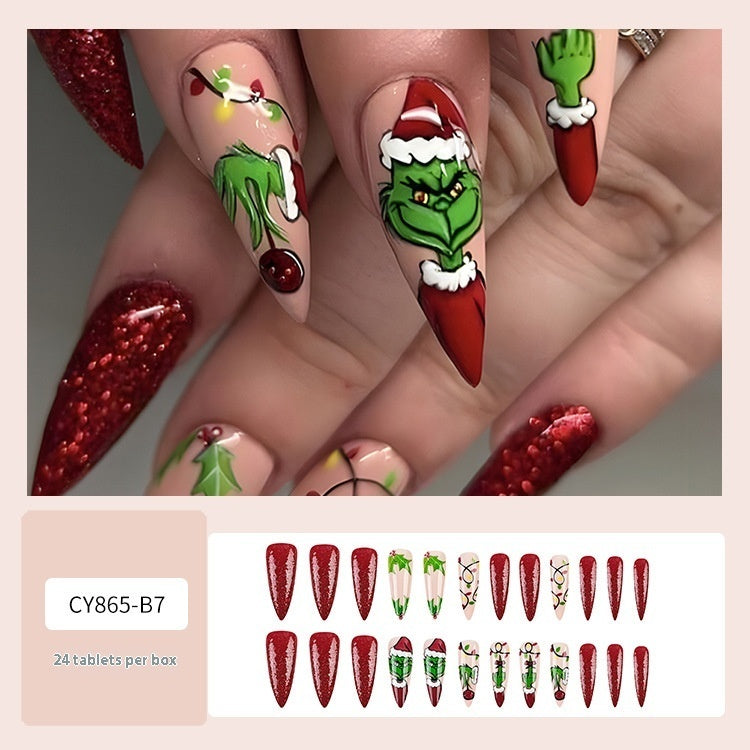 Christmas Press On Nails - Various Styles