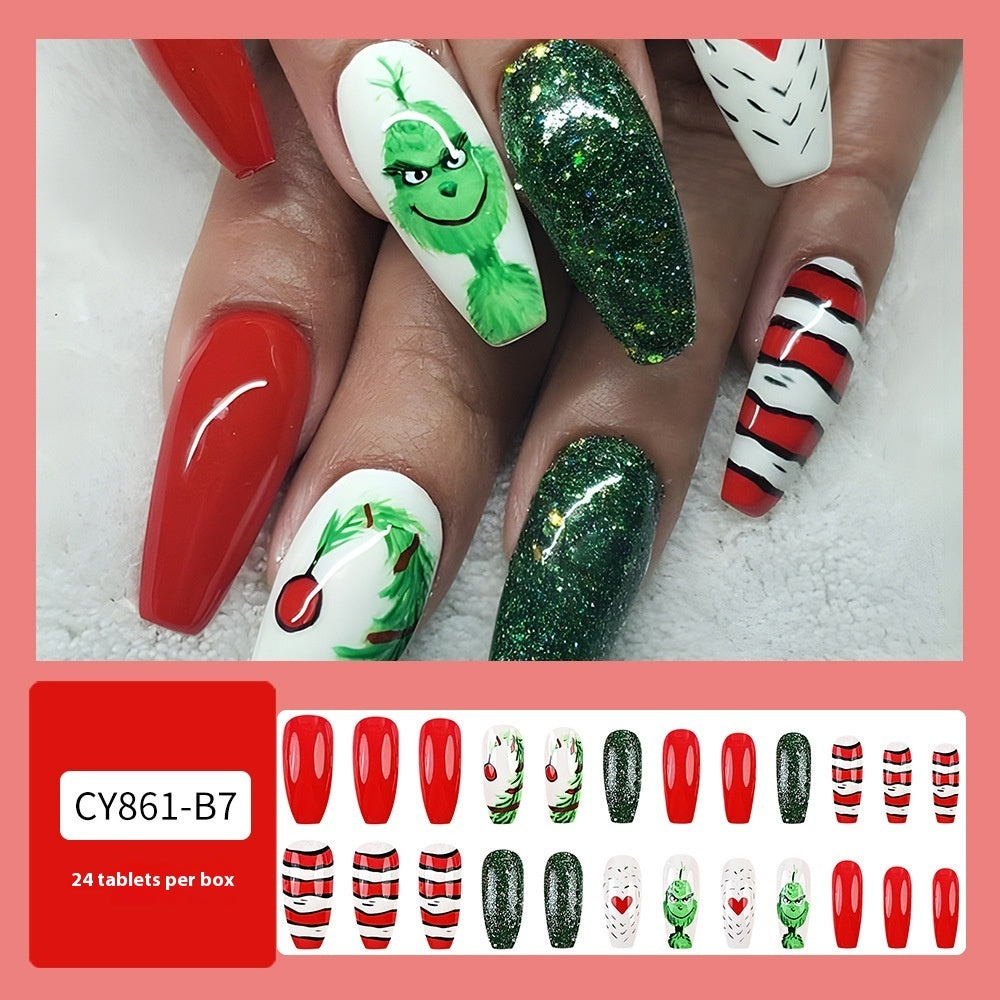 Christmas Press On Nails - Various Styles