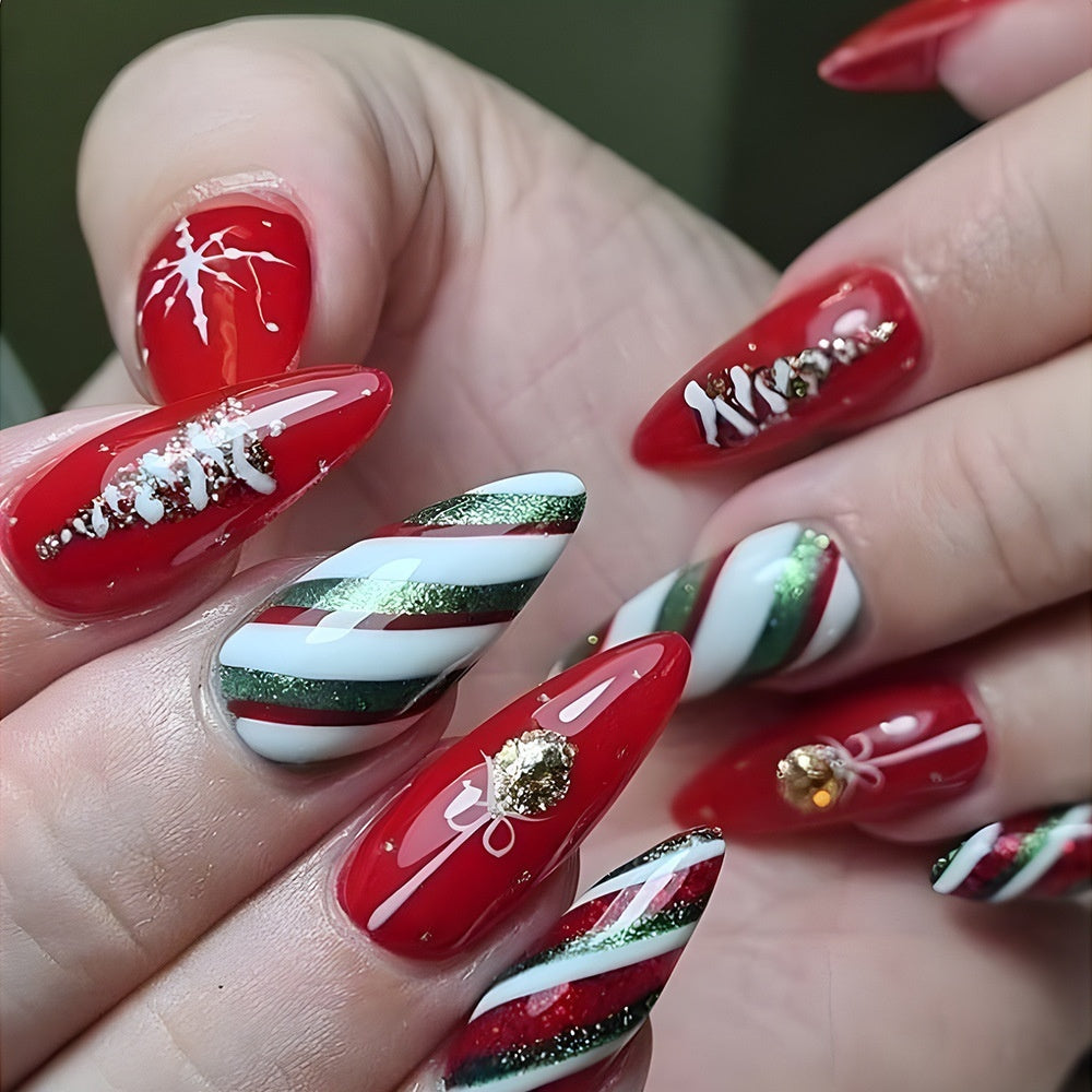 Christmas Press On Nails - Various Styles